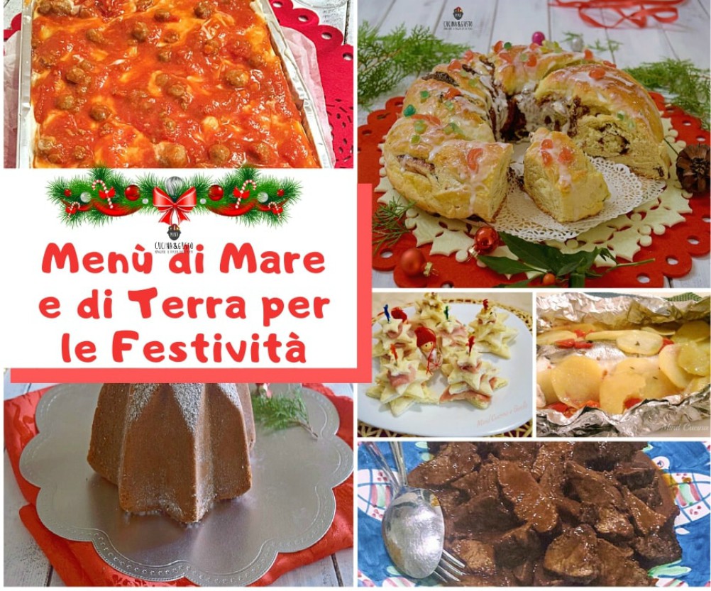 Menù di Mare e di Terra per le festività