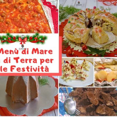 Menù di Mare e di Terra per le festività