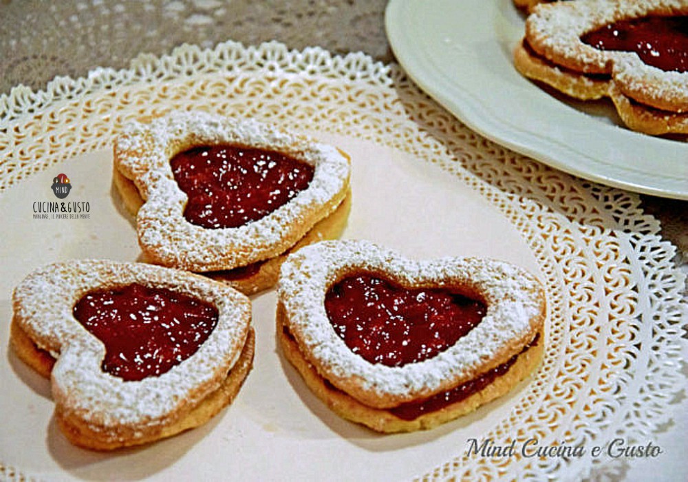 Dolci di San Valentino a forma di cuore