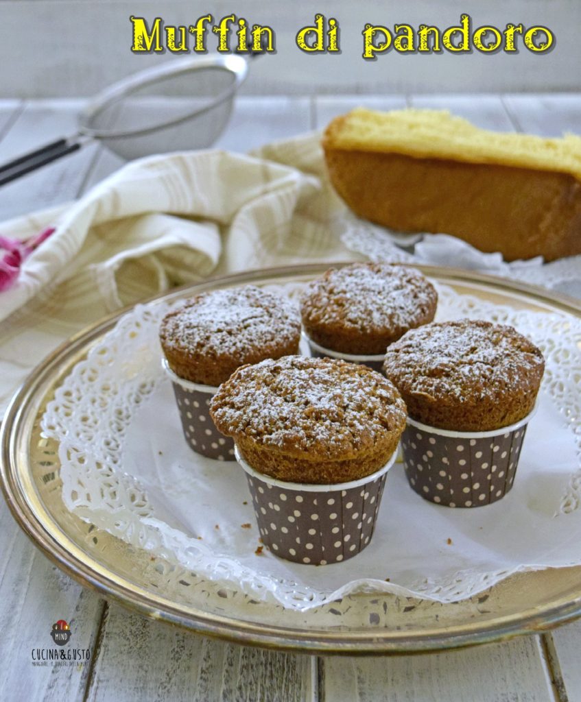 Muffin di pandoro 