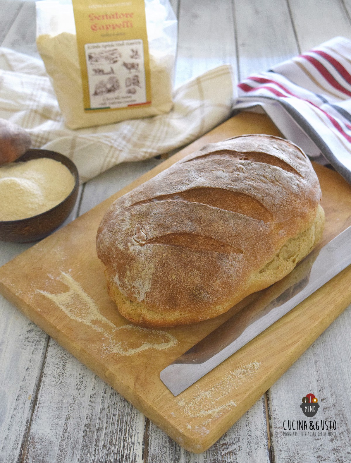 Pane di grano antico Senatore Cappell