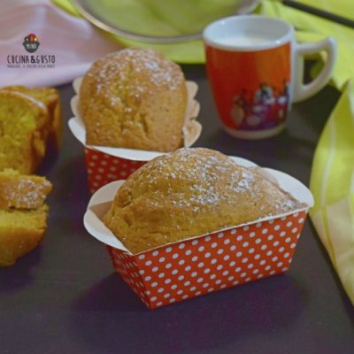 Mini plumcake all'arancia senza burro