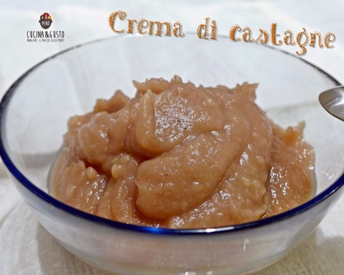 crema di castagne