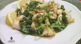 Straccetti di pollo e rucola