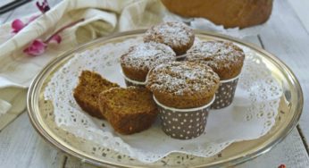 Muffin di pandoro alla cannella e arancia