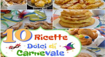 10 ricette dolci di Carnevale – facili e veloci