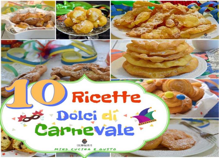 10 ricette dolci di Carnevale – facili e veloci