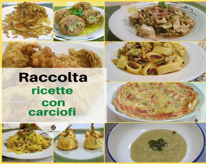 Ricette con i carciofi - raccolta