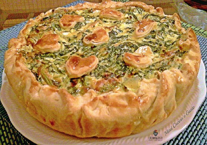 Torta rustica con broccoli ricotta e patate