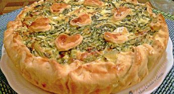 Torta rustica con broccoli ricotta e patate