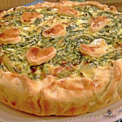 Torta rustica con broccoli ricotta e patate