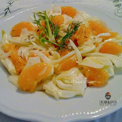 Insalata di finocchi e arance alla siciliana