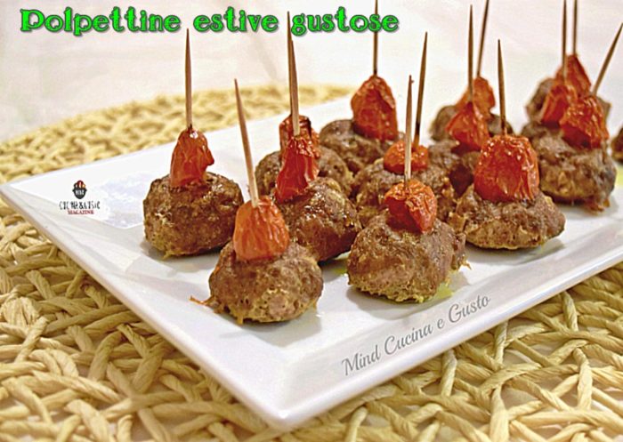 Polpettine estive gustose - ricetta facile