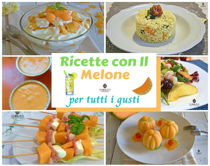 Ricette con il melone per tutti i gusti