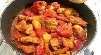 Pollo con i peperoni alla romana – ricetta di tradizione