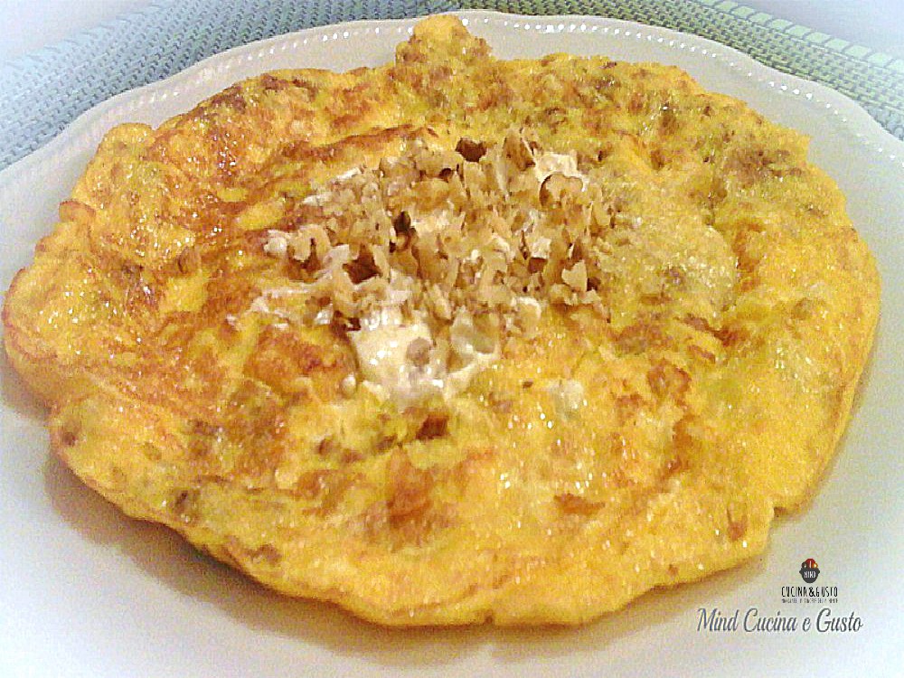 Frittata gorgonzola e noci – ricetta gustosa