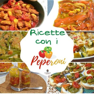 Ricette con i peperoni - raccolta imperdibile