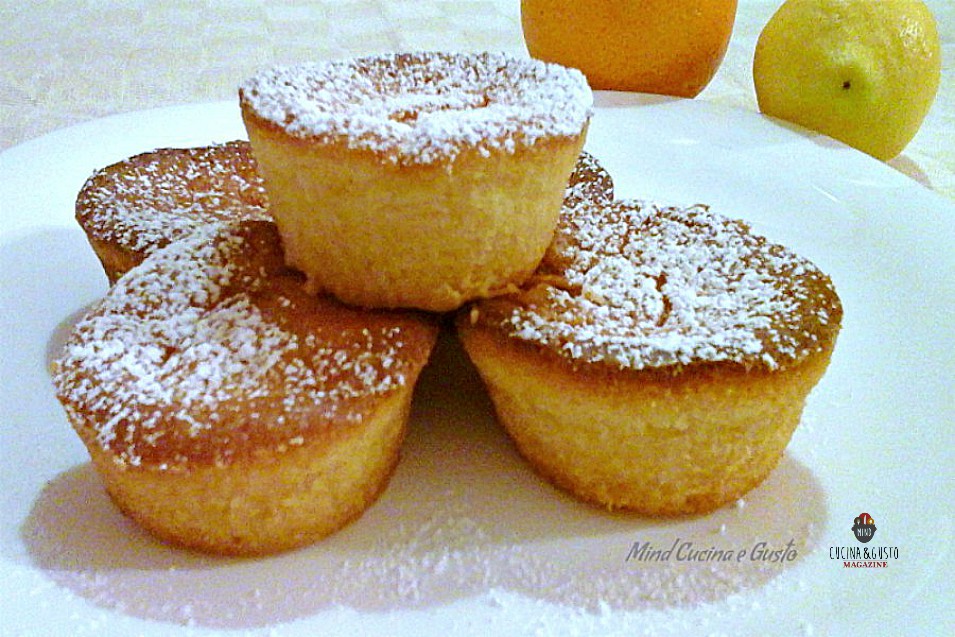 Muffin agli agrumi  – ricetta facile