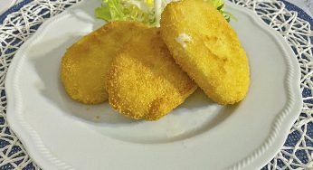 Mozzarella alla milanese fritta