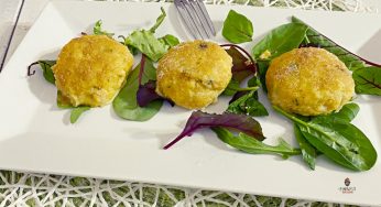 Polpette di merluzzo e patate con olive