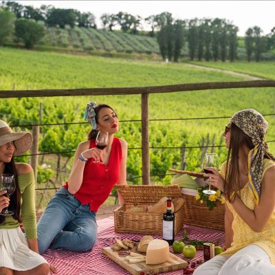 Pic-nic stellato con i piatti di Gianfranco Vissani e i vini di Arnaldo Caprai